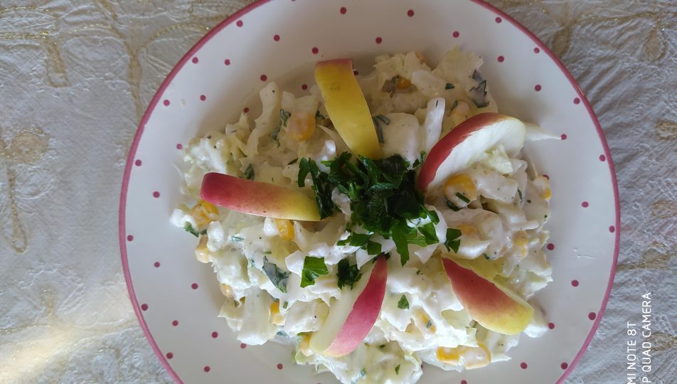 Chinakohlsalat mit Steirischem Kren – Steirergemüse